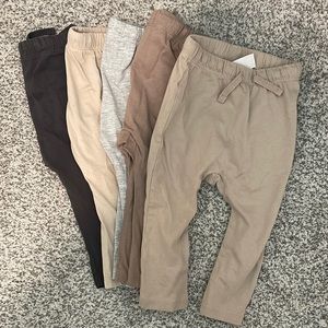 H&M 5x pants 9-12 M GUC